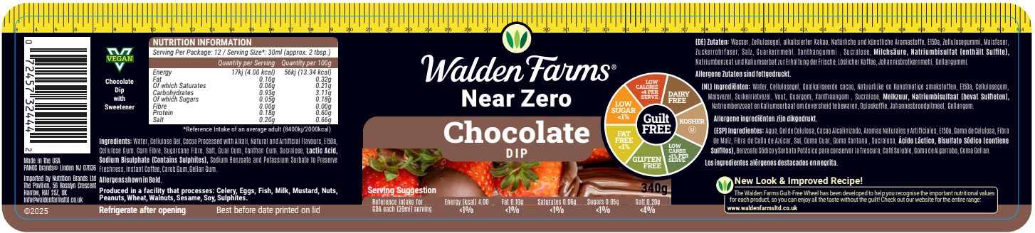 Dairy Free Chocolate Dip with Near Zero Calories