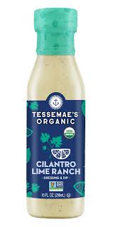 Tessemae's Organic Pantry Cilantro Lime Dressing Dressing 296ml