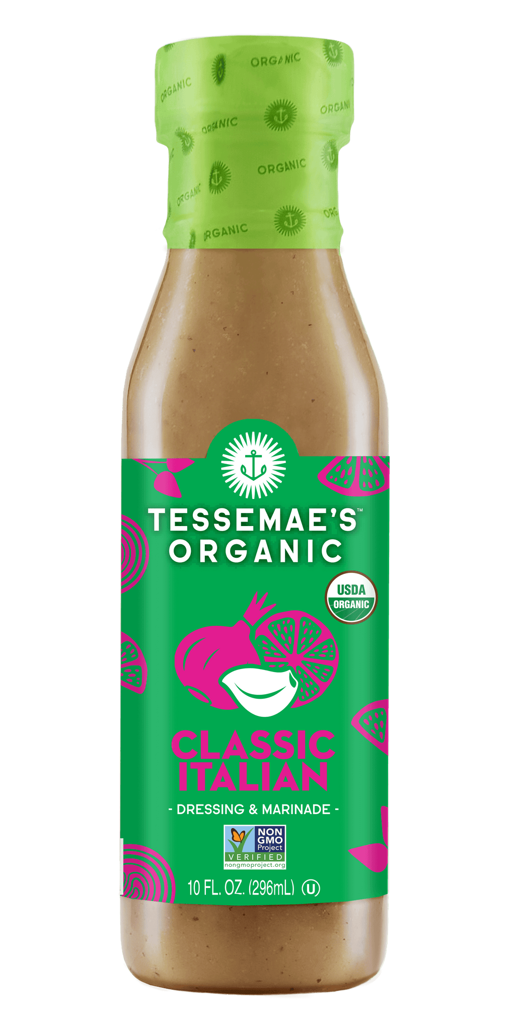 Tessemae's Organic Pantry Classic Italian Vinaigrette Dressing 296ml