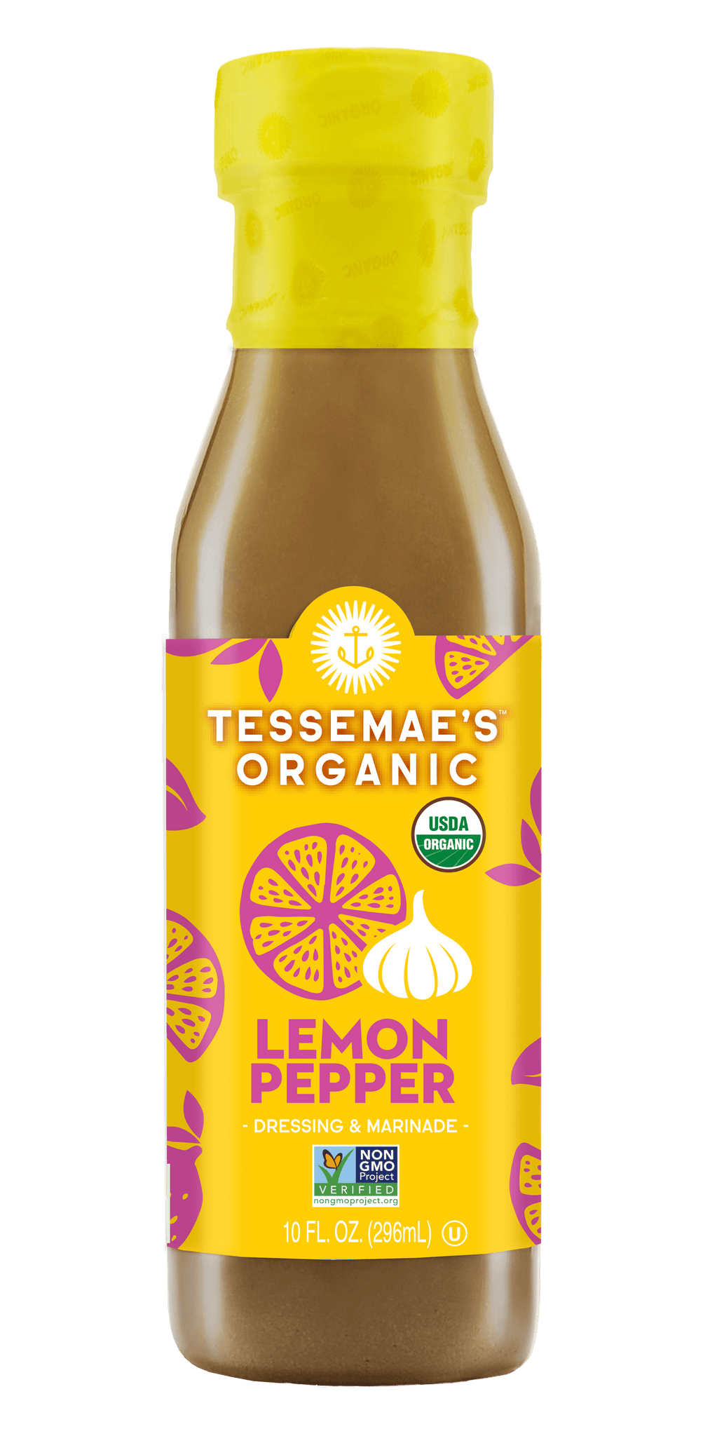 Tessemae's Organic Pantry Lemon Pepper Dressing 296ml