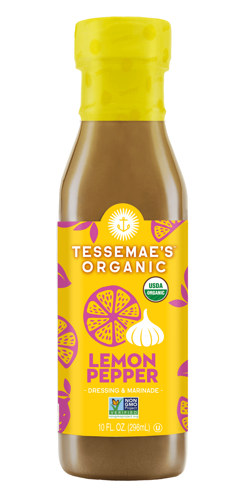 Tessemae's Organic Pantry Lemon Pepper Dressing 296ml(Best Before Date Tessemae's Organic Pantry Lemon Pepper Dressing 296ml(Best Before Date