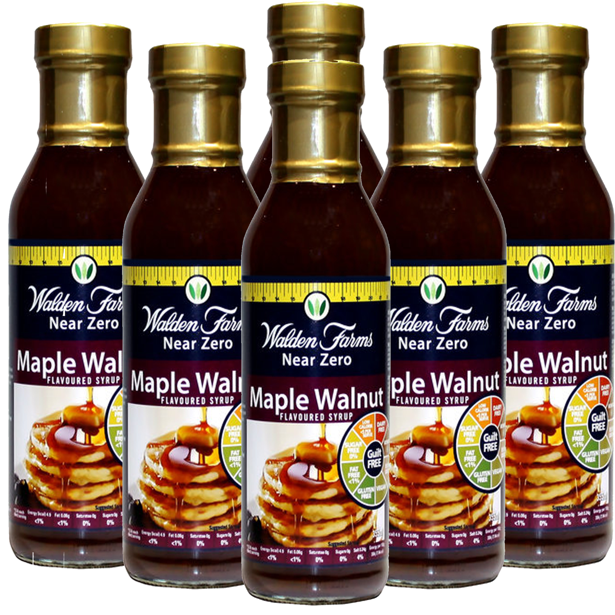 Gluten Free Maple Walnut Flavoured Syrup w/ Near Zero Calorie & Sugar