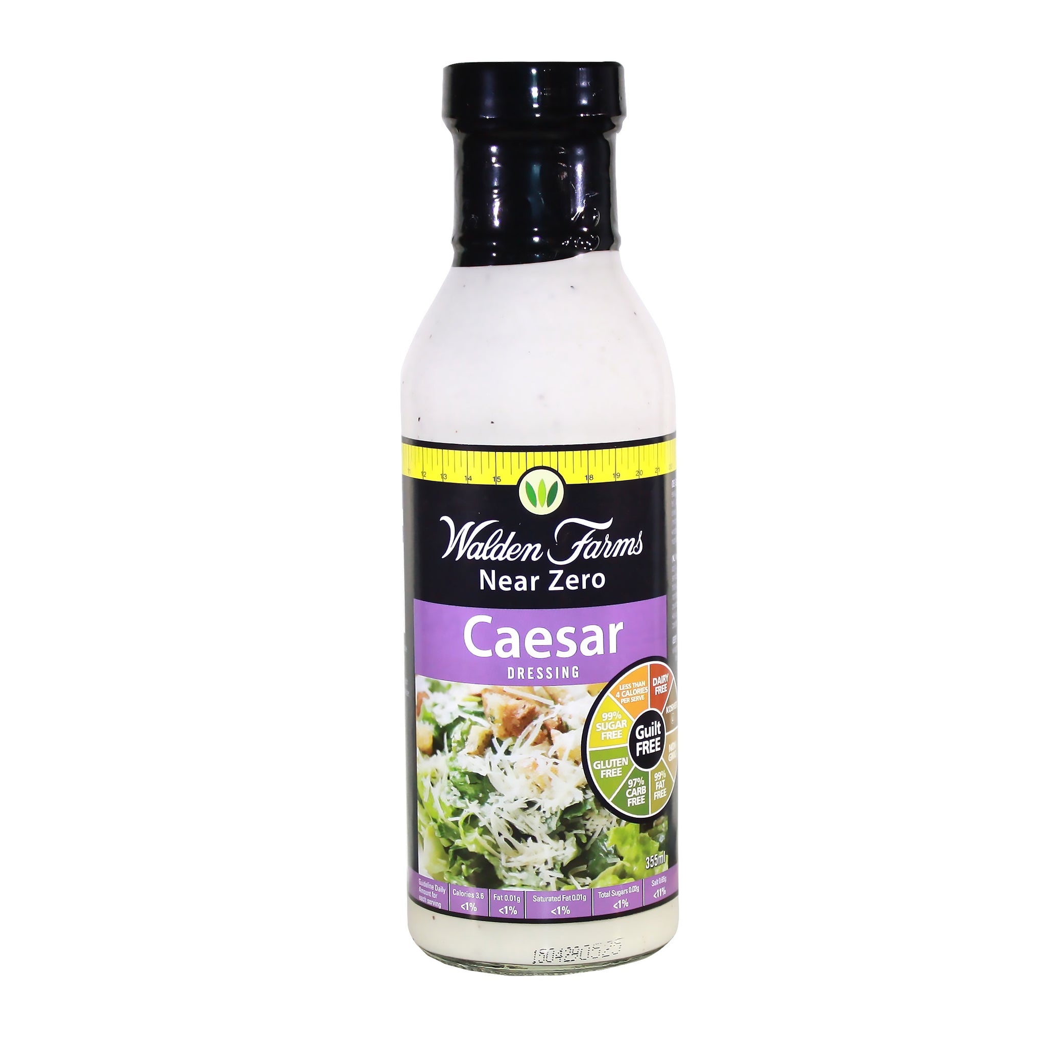 Gluten Free Caesar Dressing with Near Zero Calories, Sugar and Fats –